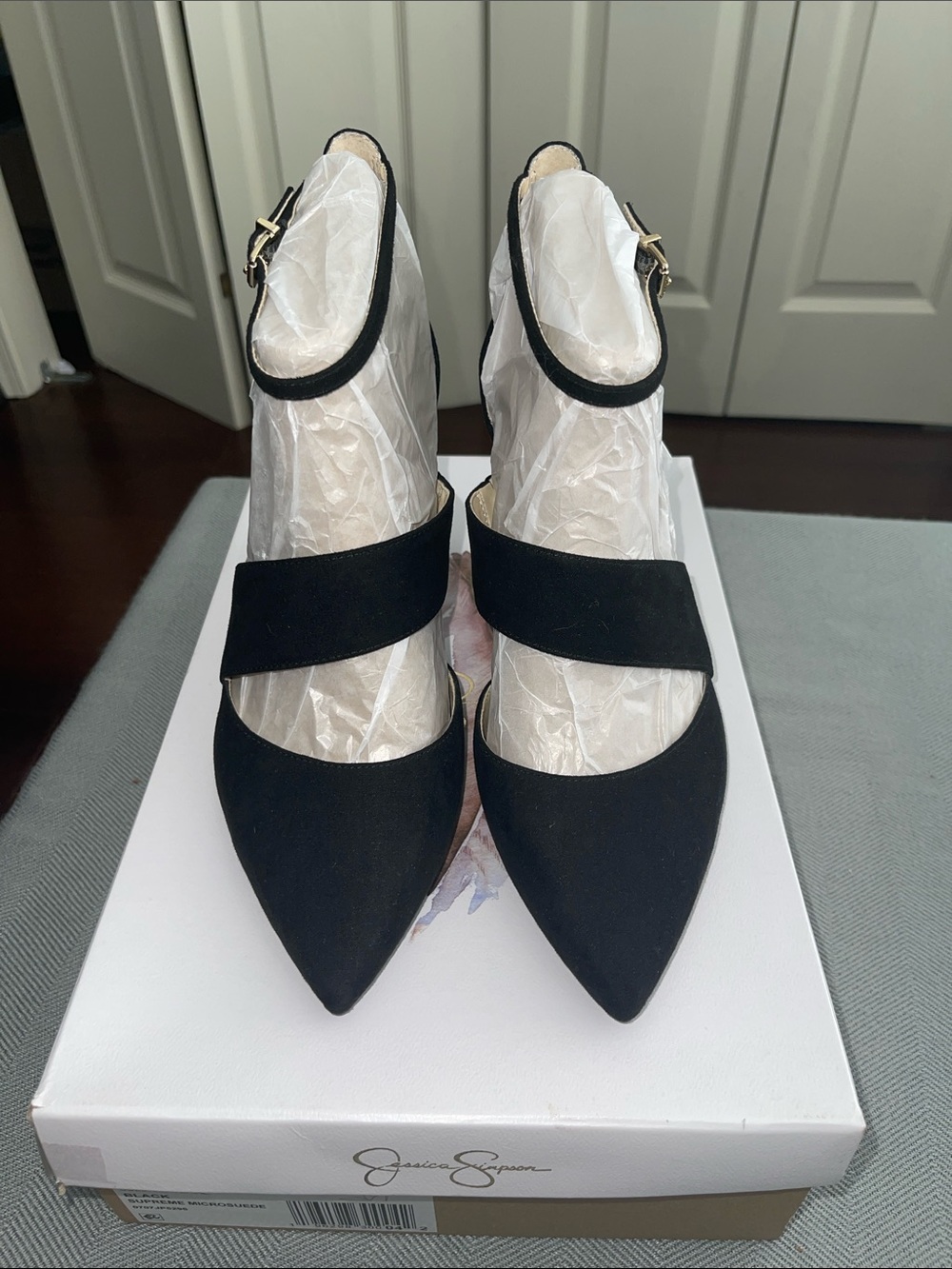 Jessica Simpson Gedreau women's black Pumps Stiletto 8m